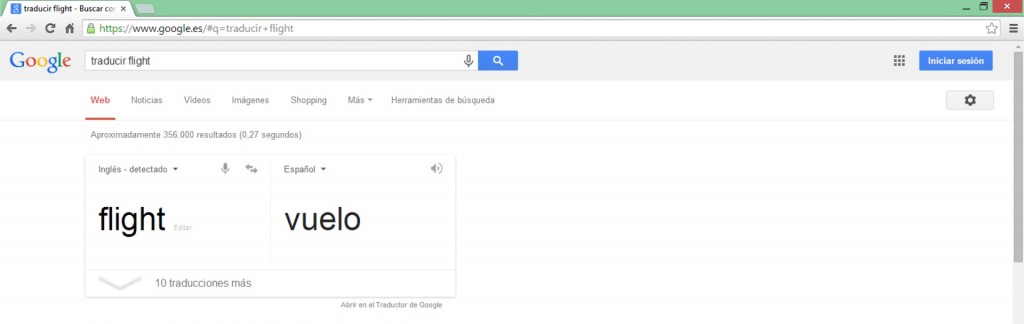 Traducir palabra o texto - Google Tips - Bee Ingenious